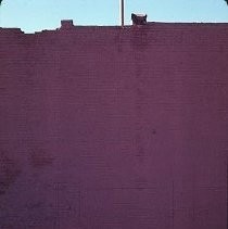 Old Sacramento. View of the Morse Building before restoration on the east side of 2nd at K Street