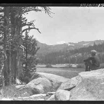 An unidentified mountain lake