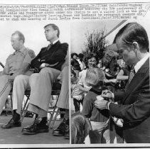 Brown and CHP Commissioner Glen Craig