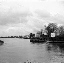 Sacramento River water front scene