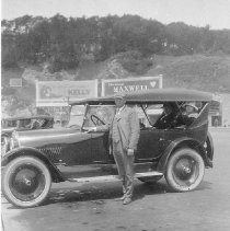 Three People and a Car