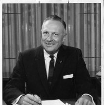 Harold B. Haught, former president of the Golden Empire Council, Boy Scouts of America, also the VP and general manager of Pacific Telephone Co