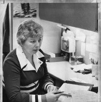 Patti Enloe, Employment Development Department interviewer