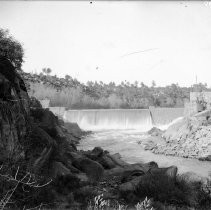 Folsom power plant dam