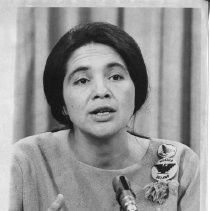 Dolores Huerta, the labor and civil rights activist who was a cofounder of the National Farmworkers Association (later the UFW, United Farm Workers)