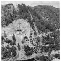 Auburn Dam's high bridge