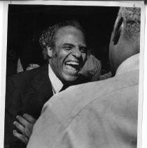 Benjamin Hooks, the American Civil Rights leader. Hooks, a minister and attorney, served as the executive director of the NAACP from 1977-1992