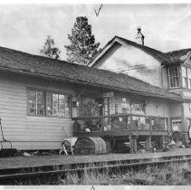 A. H. and Verna Grover have given new life to the old Magalia Railroad Depot in Butte County. Now known as Grovers Emporium