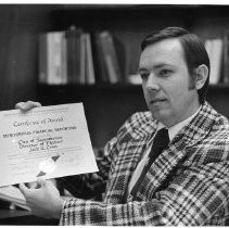 Jack R. Crist, Sacramento City Finance Director honored for excellence in financial reporting by the California Society of Municipal Finance Officers