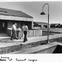 View showing the new housing for the California School for the Blind at the Fremont campus