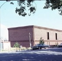 Three dimensional models of the new Public Safety Garage Facility under construction for the Sacramento Police Department on 5th Street