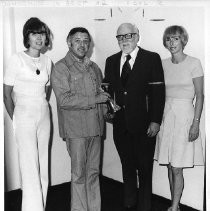 Larry Donoghue, third from the left is an administrative analyst with the Sacramento County Health Agency and the new president of the Sacramento Area Mental Health Association