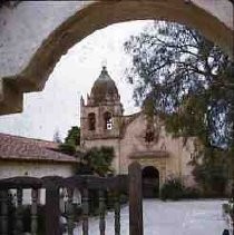 Slides of California Historical Sites. Carmel Mission, Calif