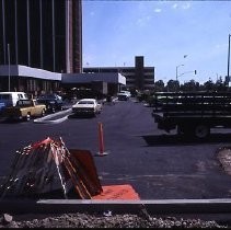 Views of the Holiday Inn Hotel downtown under construction at 4th and 5th Streets on K Street