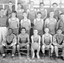 Ethel Phillips School Boys Basketball Team 1953