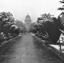 Snow in Capitol Park