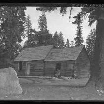 A rustic cabin