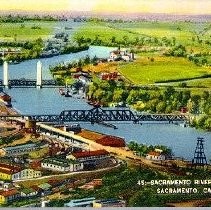 "Sacramento River and Bridges"