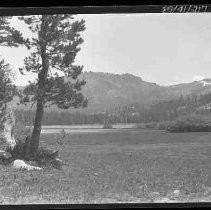 An unidentified mountain lake