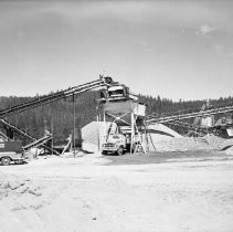 Sand and gravel operation, Tahoe City, Lake Tahoe