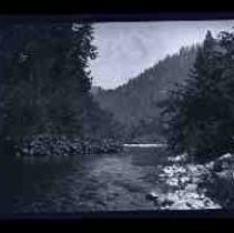 An unidentified river in Trinity County