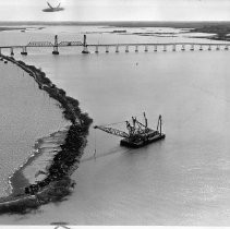 Final Patching of Sherman Island Levee