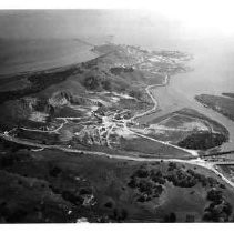 Drake's Bay. Drake's Plate Site, aerial