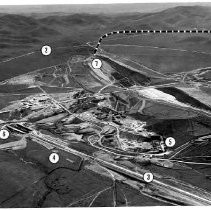 San Luis Dam construction site