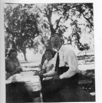 Smittgen Family Gathering, July 1925--from the scrapbook "Flora Schmittgen: This Is Your Life - April 7, 1955