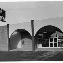 Exterior view Bank of America Branch at Northgate Shopping Center