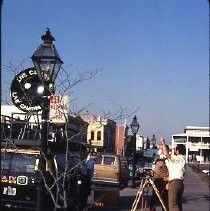 Old Sacramento historic district. View of the California State Railroad Museum