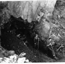 Drake's Bay. "Possible Drake site excavation - Sept. 1948 - Drake's Bay, Calif."