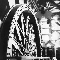 Scale Model of Kennedy tailing wheel