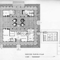 Plan of Ground Floor, Proposed Governor's Mansion