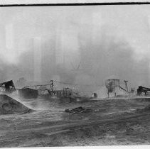 Burned Farming Equipment