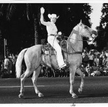 Pony Express Parade down K Street during the "re-run" of the Pony Express