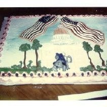 Sheet Cake for Reagan Campaign