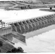 Artist's view of the future Nimbus Dam