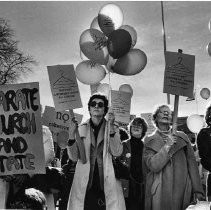 Anti-abortion and Pro-abortion rallies