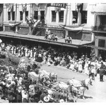 Horn of Plenty on parade