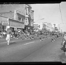 A parade down J Street