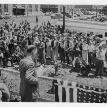 Theodore Judah Day at the Railroad Depot