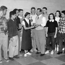 "1952 Municipal Table Tennis Tournament Champions"