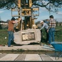 Walerga Park Plaque Dedication: Busy Workers with Boulder