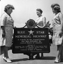 Plaque Honoring Servicemen for Interstate 80 in Solano County