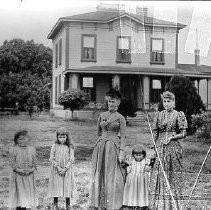 "Mrs. Chamberlain and Sister [Lena Stephens]"