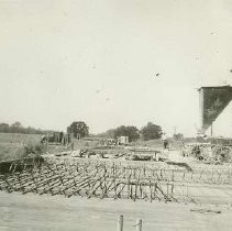 Grizzly Slough Bridge construction