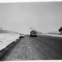 SERIES: Three views of California highways by the Highway Division. Location unknown