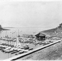 Folsom Lake Marina in Low Water