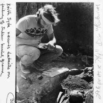 Indian burial at Black Butte Lake
